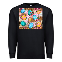 Black Easter eggs cowhide leopard tumbler Easter Day Premium Sweatshirt - Neo Western