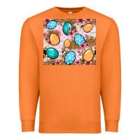 Carrot Easter eggs cowhide leopard tumbler Easter Day Premium Sweatshirt - Neo Western