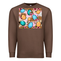 Chestnut Easter eggs cowhide leopard tumbler Easter Day Premium Sweatshirt - Neo Western