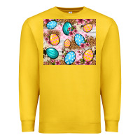 Lemon Easter eggs cowhide leopard tumbler Easter Day Premium Sweatshirt - Neo Western