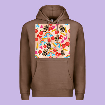 Back To School Seamless Pattern 5 (3600x3600) Premium Hoodie Designed By Adodesignshop