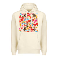 Sandshell back to school seamless pattern 5 (3600x3600) Premium Hoodie - AdoDesignShop