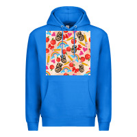 True Royal back to school seamless pattern 5 (3600x3600) Premium Hoodie - AdoDesignShop