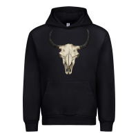 Foreset Green bull skull Urban Hoodie - BarkalooDesign