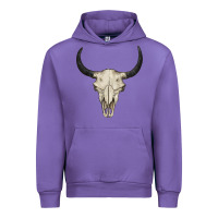 Tulip bull skull Urban Hoodie - BarkalooDesign