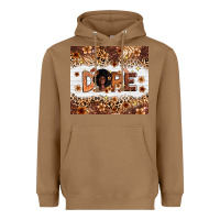 Toasted Coconut dope melanin Heavyweight Hoodie - Zillion Design Studio