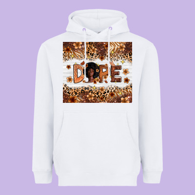 Dope Melanin Heavyweight Hoodie Designed By Zillion Design Studio