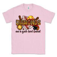 Bubblegum Pink diamonds are a girls best friends Classic Tee - RanaPortraitStore