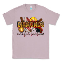 Lilac diamonds are a girls best friends Classic Tee - RanaPortraitStore