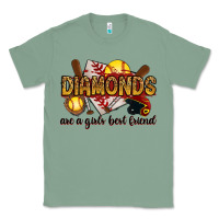 Sage diamonds are a girls best friends Classic Tee - RanaPortraitStore