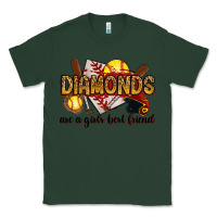Sports Green diamonds are a girls best friends Classic Tee - RanaPortraitStore