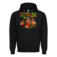 Black Juneteenth vibes black girl sneakers Zipper Hoodie - RanaPortraitStore