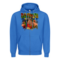 True Royal Juneteenth vibes black girl sneakers Zipper Hoodie - RanaPortraitStore