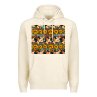 Tofu seamless poultry farm sunflowers chicken coop tumbler Premium Hoodie - Artiststas