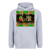 Heather Grey dope juneteenth Heavyweight Hoodie - Zillion Design Studio