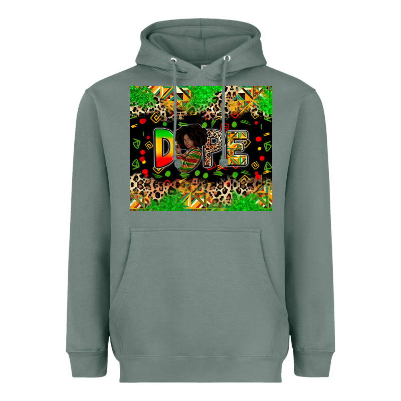 Dope Juneteenth Heavyweight Hoodie by Zillion Design Studio | Teevron