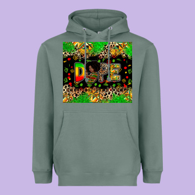 Dope Juneteenth Heavyweight Hoodie Designed By Zillion Design Studio