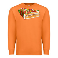 Carrot red christmas cake fa element 1 Premium Sweatshirt - FaDigitalArtStudio