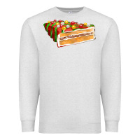 Oatmeal Heather red christmas cake fa element 1 Premium Sweatshirt - FaDigitalArtStudio