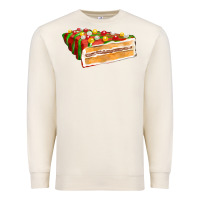 Sandshell red christmas cake fa element 1 Premium Sweatshirt - FaDigitalArtStudio