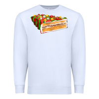 White red christmas cake fa element 1 Premium Sweatshirt - FaDigitalArtStudio