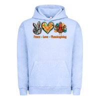 Pigment Grape Ice peace love thanksgiving Urban Hoodie - BarkalooDesign