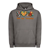 Pigment Tornado peace love thanksgiving Urban Hoodie - BarkalooDesign
