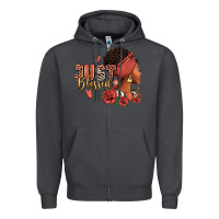 Smoke Just blessed afro woman with roses Zipper Hoodie - RanaPortraitStore