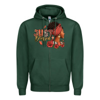 Sports Green Just blessed afro woman with roses Zipper Hoodie - RanaPortraitStore