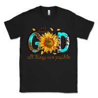 Black with god all things possible Classic Tee - RanaPortraitStore