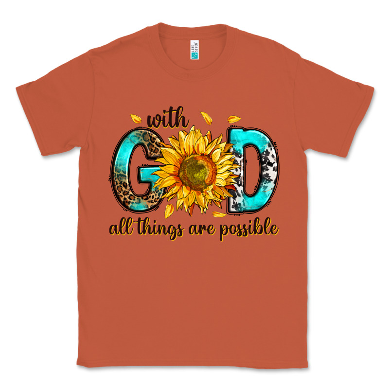 With God All Things Possible Classic Tee by RanaPortraitStore | Teevron