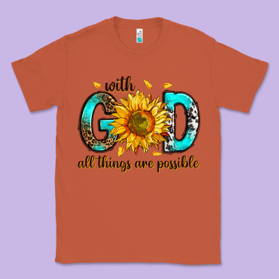 With God All Things Possible Classic Tee Designed By Ranaportraitstore