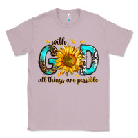 Lilac with god all things possible Classic Tee - RanaPortraitStore