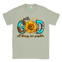 Matcha with god all things possible Classic Tee - RanaPortraitStore