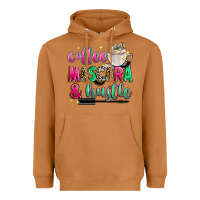 Meerkat coffee mascara and hustle Heavyweight Hoodie - Zillion Design Studio