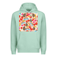 Seafoam back to school seamless pattern 6 (3600x3600) Premium Hoodie - AdoDesignShop