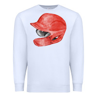 White red baseball batting helmet fa element Premium Sweatshirt - FaDigitalArtStudio