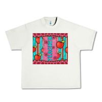 Pistachio teacher with  flower glitter and serape leopard Urban Heavy Tee - Artiststas