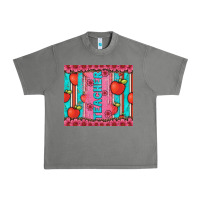 Tornado teacher with  flower glitter and serape leopard Urban Heavy Tee - Artiststas