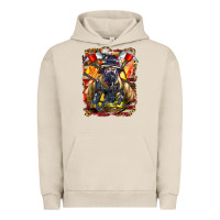Pigment French Oak firefighter axe and ladder Urban Hoodie - LillyAllenDesigns