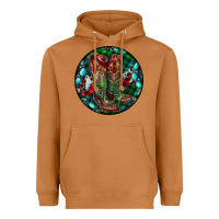 Meerkat Christmas Cowboy Boots Heavyweight Hoodie - RanaPortraitStore