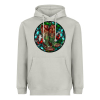 Moon Dust Christmas Cowboy Boots Heavyweight Hoodie - RanaPortraitStore