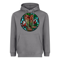 Storm Christmas Cowboy Boots Heavyweight Hoodie - RanaPortraitStore