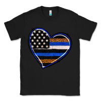 Black police heart Classic Tee - RanaPortraitStore