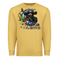 Antique Gold autism awareness Premium Sweatshirt - SublimationCraftShop