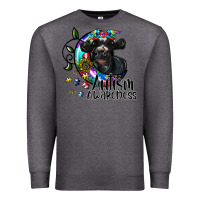 Charcoal Heather autism awareness Premium Sweatshirt - SublimationCraftShop