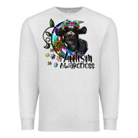 Oatmeal Heather autism awareness Premium Sweatshirt - SublimationCraftShop