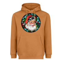 Meerkat Christmas Santa Claus Heavyweight Hoodie - RanaPortraitStore