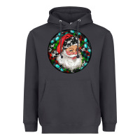 Smoke Christmas Santa Claus Heavyweight Hoodie - RanaPortraitStore
