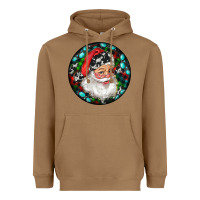 Toasted Coconut Christmas Santa Claus Heavyweight Hoodie - RanaPortraitStore